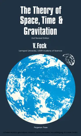 Fock |  The Theory of Space, Time and Gravitation | eBook | Sack Fachmedien