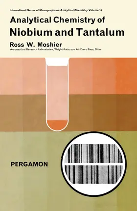 Moshier / Belcher / Gordon |  Analytical Chemistry of Niobium and Tantalum | eBook | Sack Fachmedien