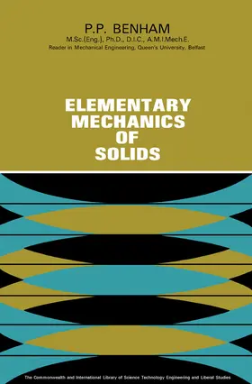 Benham / Neal |  Elementary Mechanics of Solids | eBook | Sack Fachmedien