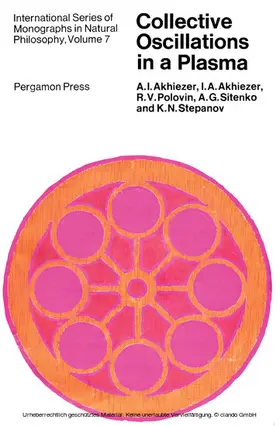 Akhiezer / Polovin / Ter Haar |  Collective Oscillations in a Plasma | eBook | Sack Fachmedien