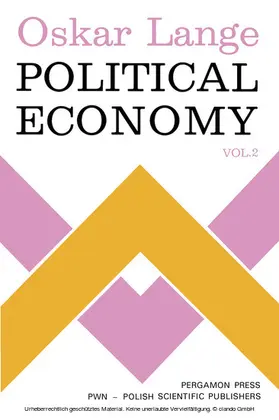 Lange |  Political Economy | eBook | Sack Fachmedien