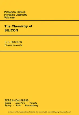 Rochow / Bailar / Emeléus |  The Chemistry of Silicon | eBook | Sack Fachmedien