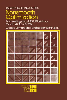 Lemarechal / Mifflin |  Nonsmooth Optimization | eBook | Sack Fachmedien