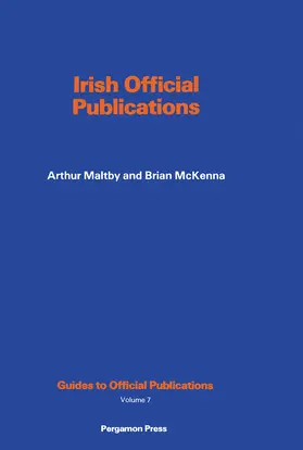 Maltby / McKenna / Pemberton |  Irish Official Publications | eBook | Sack Fachmedien