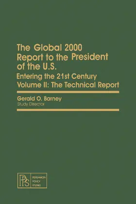 Barney |  The Global 2000 Report to the President of the U.S. | eBook | Sack Fachmedien