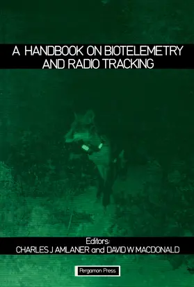 Amlaner / Macdonald |  A Handbook on Biotelemetry and Radio Tracking | eBook | Sack Fachmedien
