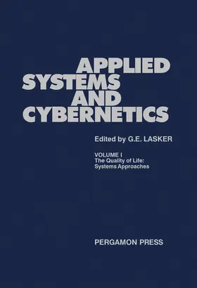 Lasker |  The Quality of Life: Systems Approaches | eBook | Sack Fachmedien