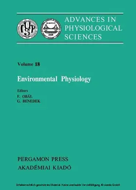 Obál / Benedek |  Environmental Physiology | eBook | Sack Fachmedien