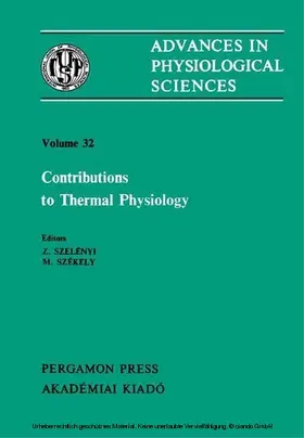 Szelényi / Székely |  Contributions to Thermal Physiology | eBook | Sack Fachmedien