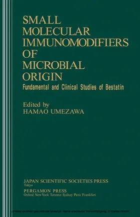 Umezawa |  Small Molecular Immunomodifiers of Microbial Origin | eBook | Sack Fachmedien