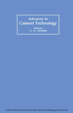 Ghosh |  Advances in Cement Technology | eBook | Sack Fachmedien