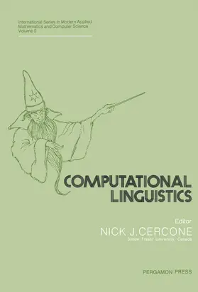 Cercone |  Computational Linguistics | eBook | Sack Fachmedien