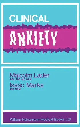 Lader / Marks |  Clinical Anxiety | eBook | Sack Fachmedien