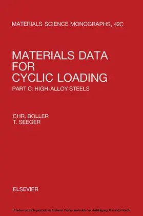 Boller / Seeger / Laird |  Materials Data for Cyclic Loading | eBook | Sack Fachmedien