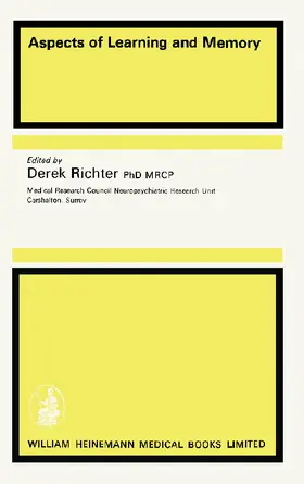 Richter |  Aspects of Learning and Memory | eBook | Sack Fachmedien