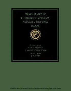 Dummer / Mackenzie Robertson |  French Miniature Electronic Components and Assemblies Data 1967-68 | eBook | Sack Fachmedien