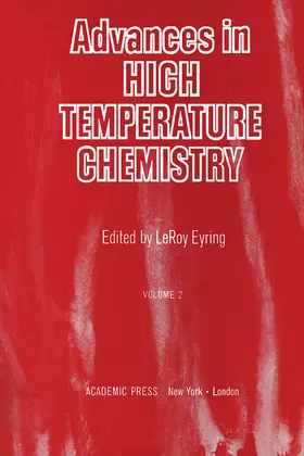 Eyring |  Advances in High Temperature Chemistry | eBook | Sack Fachmedien