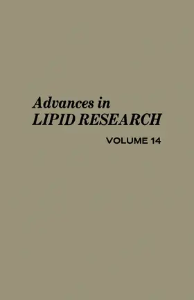 Paoletti / Kritchevsky |  Advances in Lipid Research | eBook | Sack Fachmedien