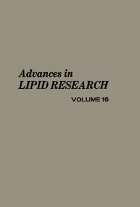 Paoletti / Kritchevsky |  Advances in Lipid Research | eBook | Sack Fachmedien
