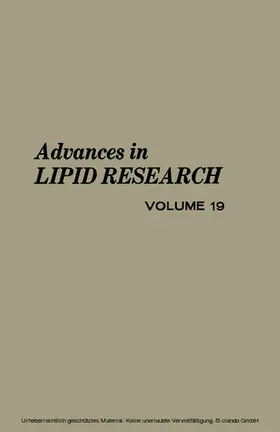 Paoletti / Kritchevsky |  Advances in Lipid Research | eBook | Sack Fachmedien