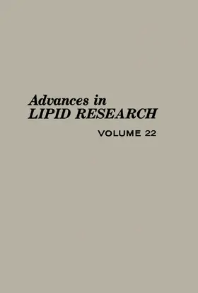 Paoletti / Kritchevsky |  Advances in Lipid Research | eBook | Sack Fachmedien