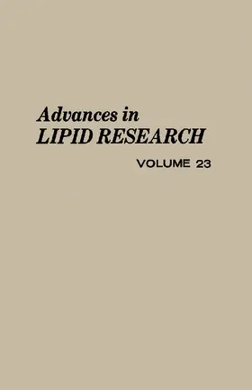 Paoletti / Kritchevsky |  Advances in Lipid Research | eBook | Sack Fachmedien