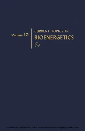 Rao Sanadi |  Current Topics in Bioenergetics | eBook | Sack Fachmedien