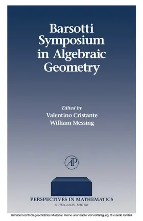 Cristante / Messing | Barsotti Symposium in Algebraic Geometry | E-Book | sack.de