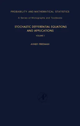 Friedman / Birnbaum / Lukacs |  Stochastic Differential Equations and Applications | eBook | Sack Fachmedien