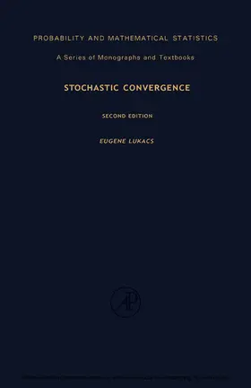 Lukacs / Birnbaum |  Stochastic Convergence | eBook | Sack Fachmedien