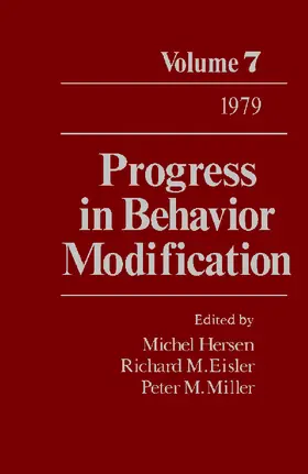 Hersen / Eisler / Miller |  Progress in Behavior Modification | eBook | Sack Fachmedien