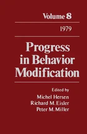 Hersen / Eisler / Miller |  Progress in Behavior Modification | eBook | Sack Fachmedien