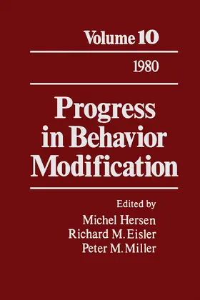 Hersen / Eisler / Miller |  Progress in Behavior Modification | eBook | Sack Fachmedien