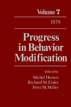 Hersen / Eisler / Miller |  Progress in Behavior Modification | eBook | Sack Fachmedien