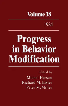 Hersen / Eisler / Miller |  Progress in Behavior Modification | eBook | Sack Fachmedien