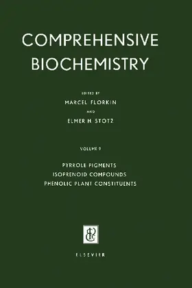 Florkin / Stotz |  Pyrrole Pigments, Isoprenoid Compounds and Phenolic Plant Constituents | eBook | Sack Fachmedien