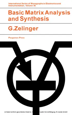 Zelinger / Fry / Costrell |  Basic Matrix Analysis and Synthesis | eBook | Sack Fachmedien