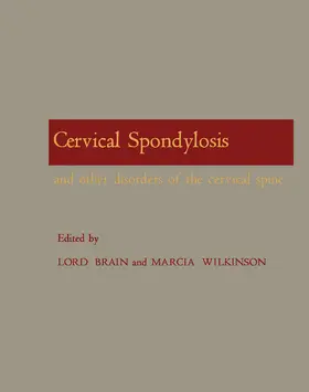 Brain / Wilkinson |  Cervical Spondylosis and Other Disorders of the Cervical Spine | eBook | Sack Fachmedien