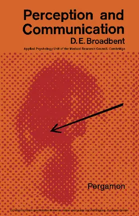 Broadbent |  Perception and Communication | eBook | Sack Fachmedien