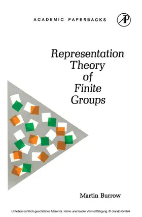 Burrow |  Representation Theory of Finite Groups | eBook | Sack Fachmedien