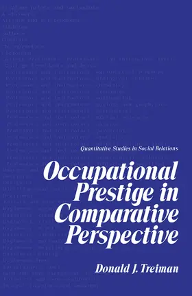 Treiman / Rossi |  Occupational Prestige in Comparative Perspective | eBook | Sack Fachmedien