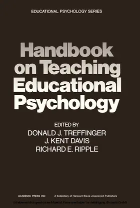 Treffinger / Davis / Ripple |  Handbook on Teaching Educational Psychology | eBook | Sack Fachmedien