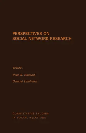Holland / Leinhardt |  Perspectives on Social Network Research | eBook | Sack Fachmedien