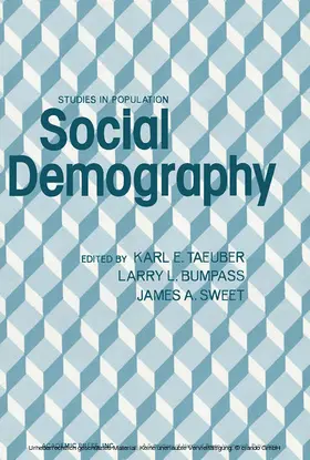 Taeuber / Bumpass / Sweet |  Social Demography | eBook | Sack Fachmedien