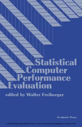 Freiberger |  Statistical Computer Performance Evaluation | eBook | Sack Fachmedien