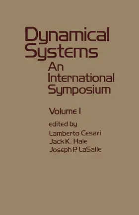 Cesari / Hale / Lasalle |  Dynamical Systems | eBook | Sack Fachmedien
