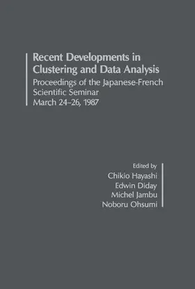 Hayashi / Jambu / Diday |  Recent Developments in Clustering and Data Analysis | eBook | Sack Fachmedien