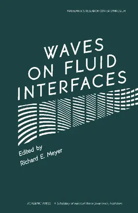 Meyer |  Waves on Fluid Interfaces | eBook | Sack Fachmedien