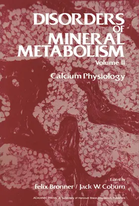 Coburn / Bronner |  Disorders of Mineral Metabolism | eBook | Sack Fachmedien