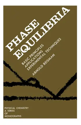 Reisman / Loebl |  Phase Equilibria | eBook | Sack Fachmedien